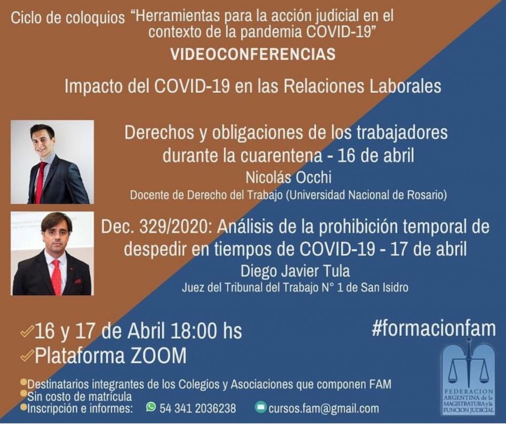 Imagen de la noticia «Más cursos virtuales gratuitos de FAM»