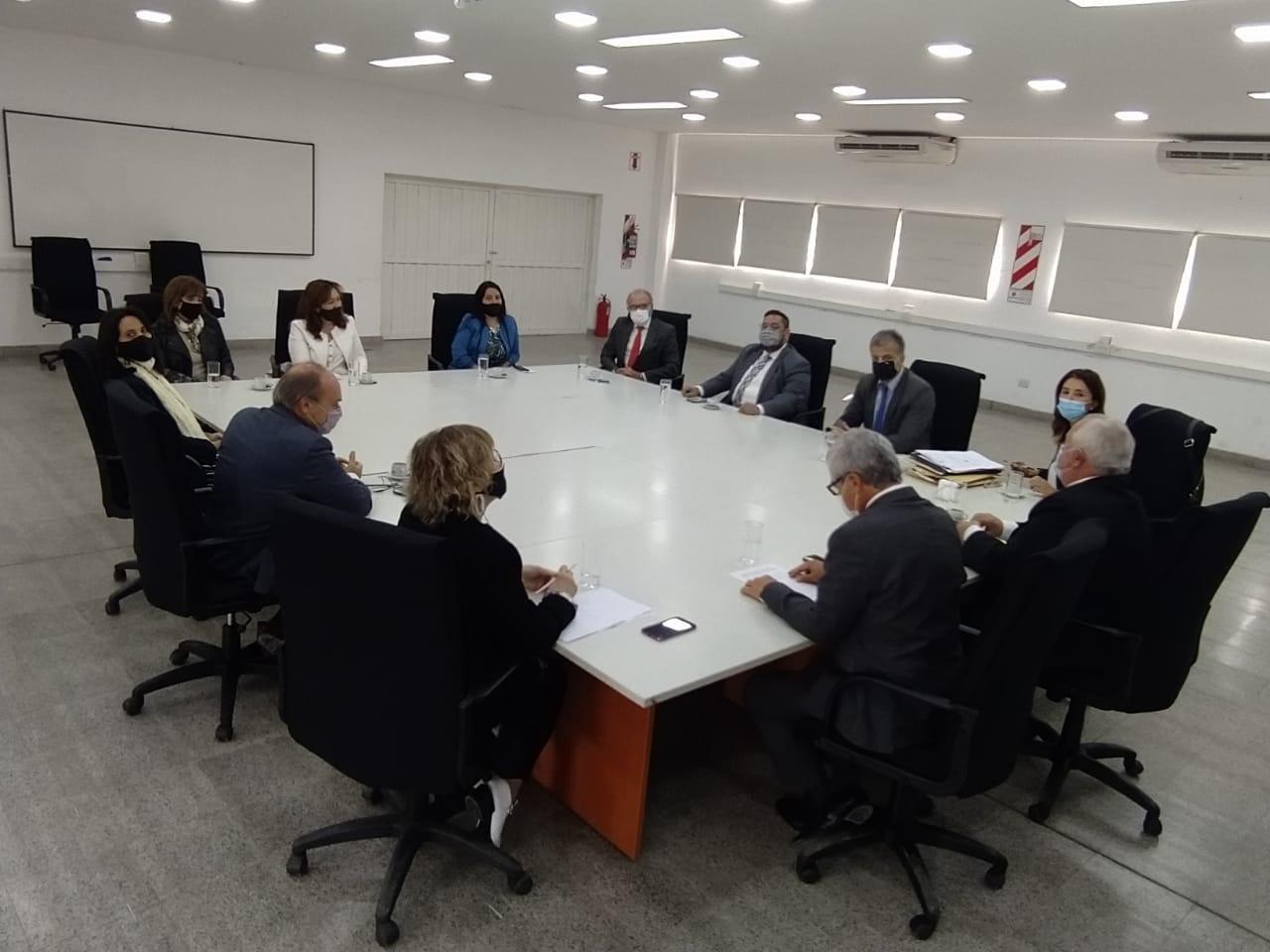 El Consejo Directivo se reunió con la Corte