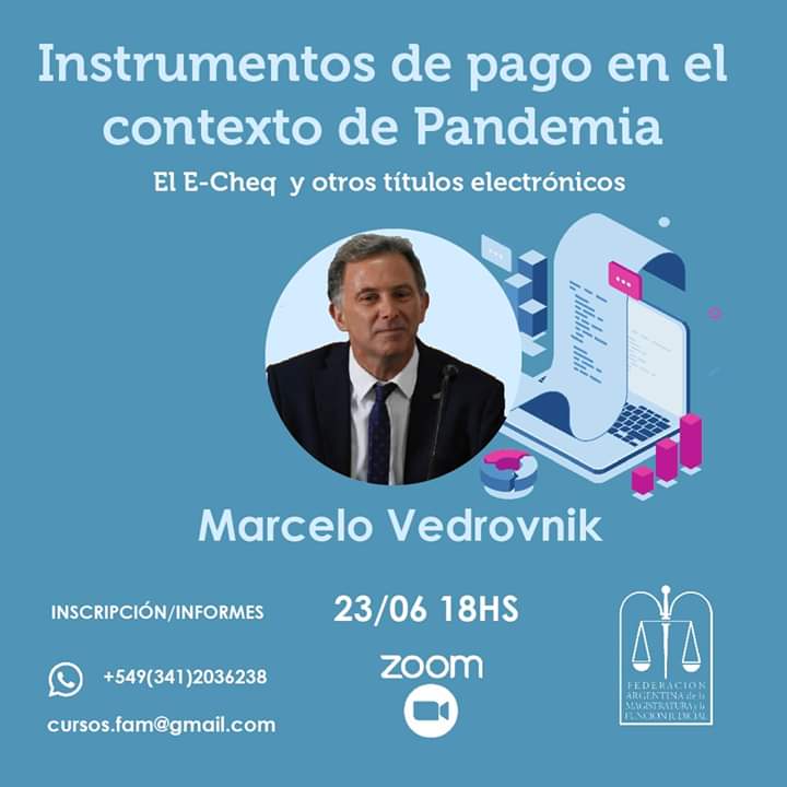 Coloquio virtual sobre instrumentos de pago en la pandemia