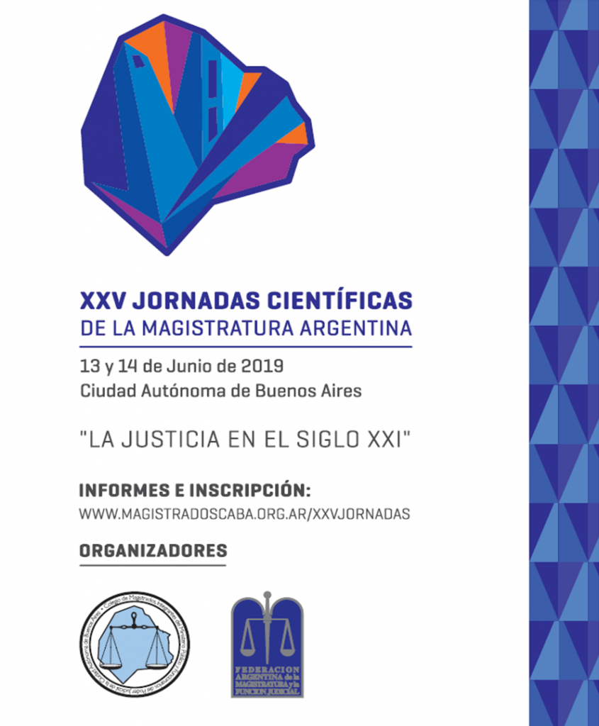 Imagen de la noticia «XXV Jornadas Científicas de la Magistratura»
