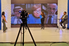 Jornadas Científicas: grabación en un estudio de televisión