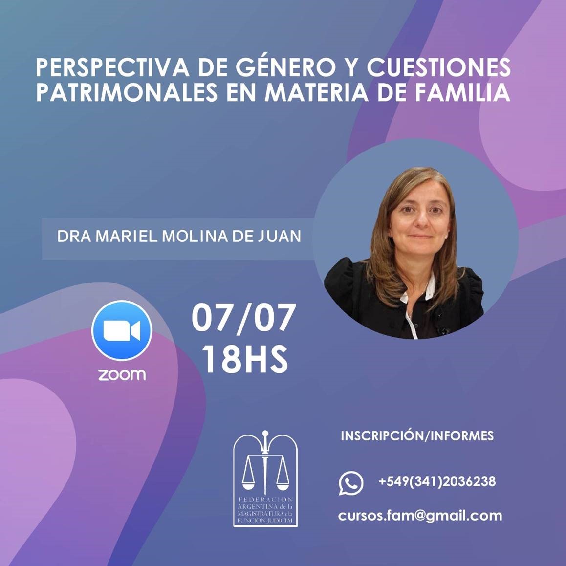 Coloquio “Perspectiva de género y cuestiones patrimoniales en materia de familia”