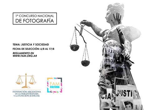 1º Concurso Nacional de Fotografía 2018: “Justicia y Sociedad”