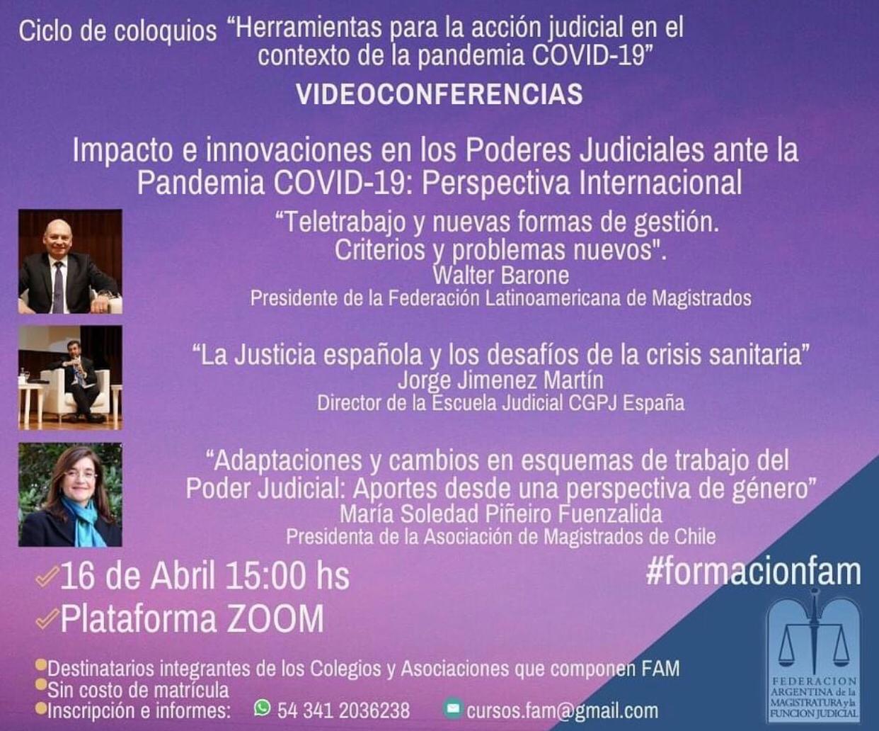 Más cursos virtuales gratuitos de FAM