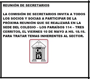 Reunión de Secretarios