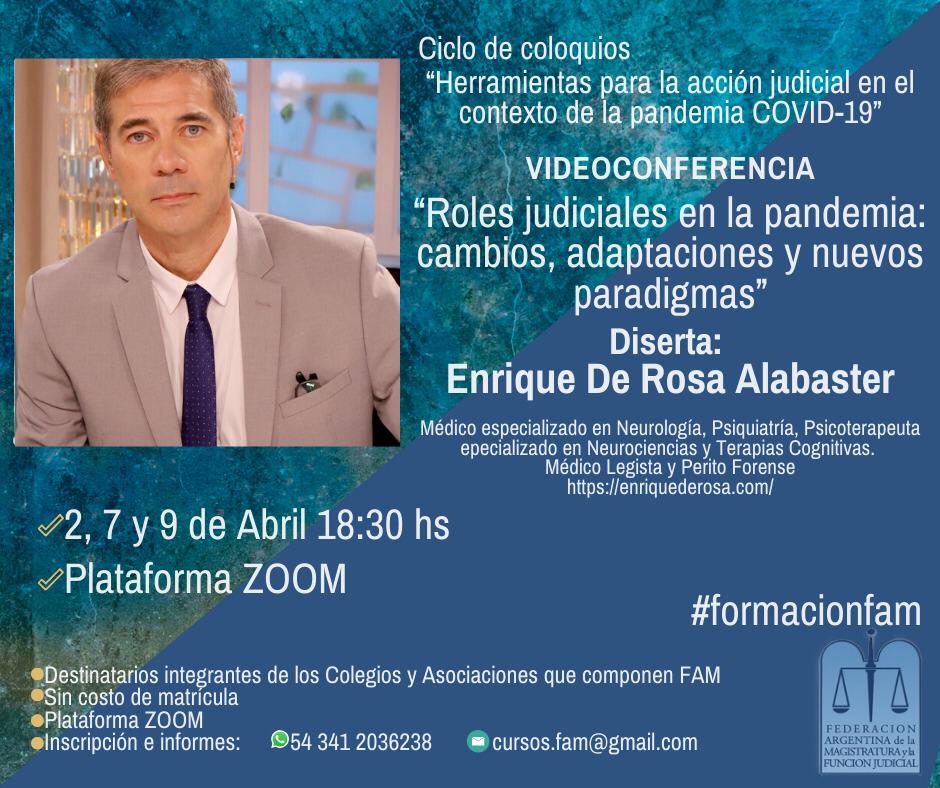 Coloquios virtuales gratuitos de FAM