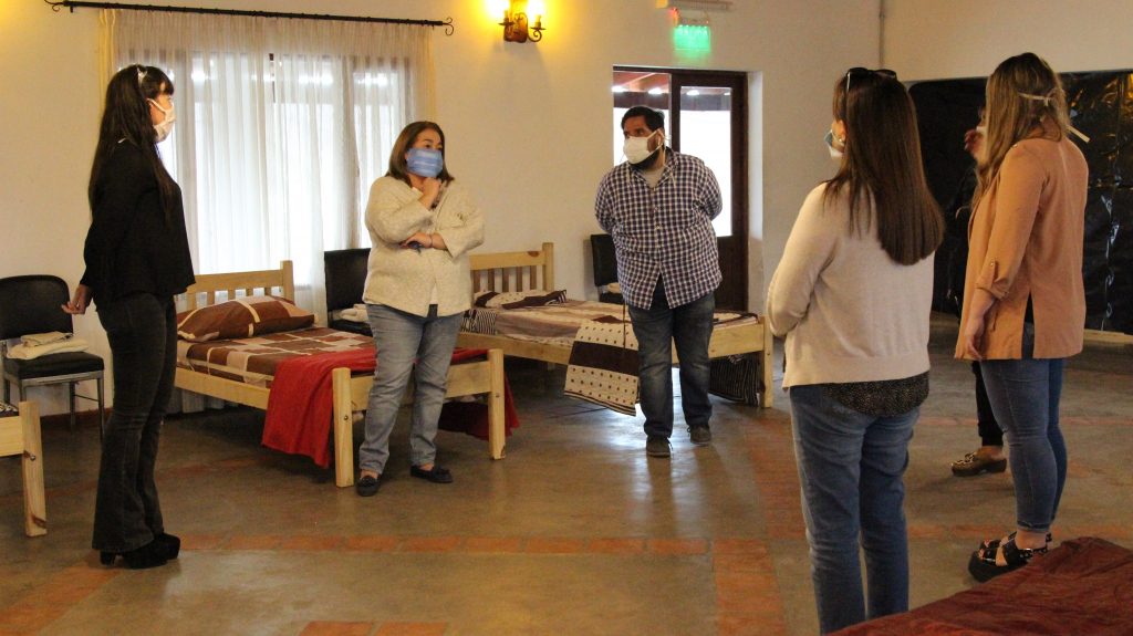 Imagen de la noticia «Coronavirus: la sede de La Loma ya es refugio para adultos mayores»