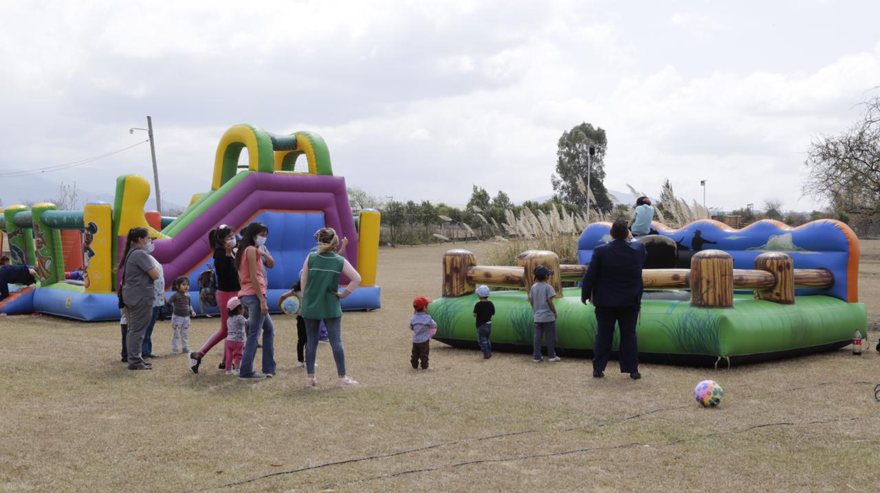 Los chicos del Hogar Casa Cuna festejaron el Día de las Infancias en La Loma