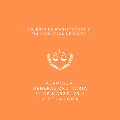 Asamblea General Ordinaria